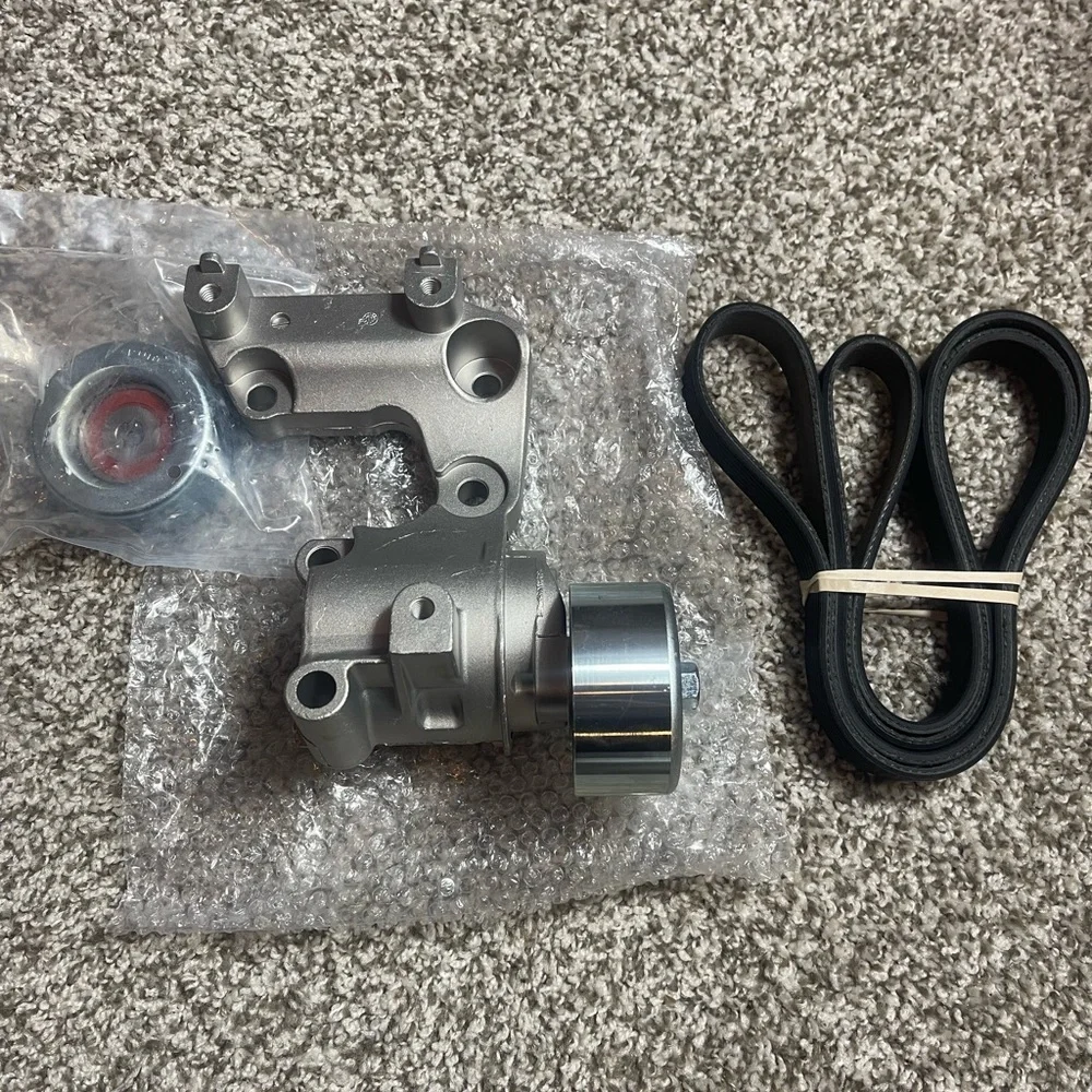 Drive Belt Tensioner and Idler Pulley Serpentine Belt Kit for Lexus IS250 ES350